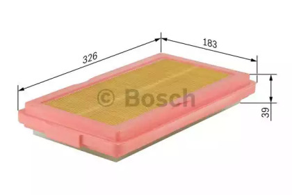 Фільтр повітряний BMW 3 (E21/E30)/5 (E12/E28)/7 (E23) -91 Bosch 1 457 429 928