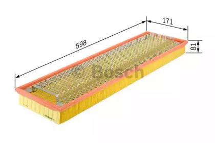 Фільтр повітря Bosch 1457433626