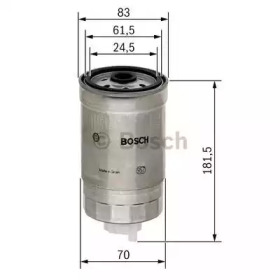 Фільтр паливний Bosch 1457434184