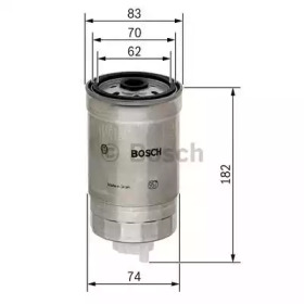 Фільтр паливний Bosch 1457434324