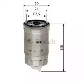 Фільтр паливний Iveco Eurostar 93-02/EuroTech 92- Bosch 1 457 434 402