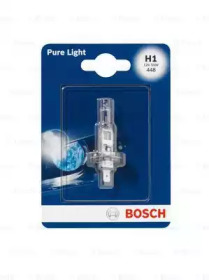 Автолампа (12V 55W H1 PURE LIGHT блістер) Bosch 1987301005
