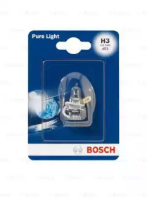 Автолампа (12V 55W H3 PURE LIGHT блістер) Bosch 1987301006