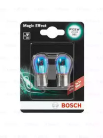 Автолампа PY21W 12V 21W BAU15s Magic Effect (к-кт 2шт) Bosch 1 987 301 025