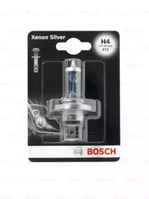 Автолампа (12V 60/55W H4 Xenon Silver блістер) Bosch 1987301068