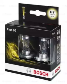 Автолампа (12V 55W H7 PLUS 90 бокс 2 шт) Bosch 1987301075