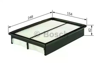Фільтр повітряний Toyota Corolla/Carina 1.3i/1.6i/1.816V 87-07 Bosch 1 987 429 137
