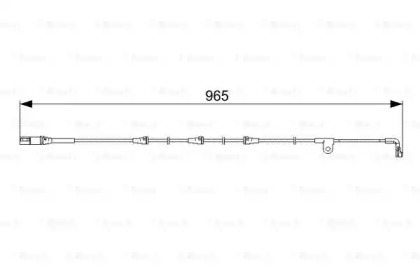Датчик зношування колодок Bosch 1987473027