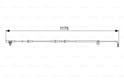Датчик зношування колодок Bosch 1987473032