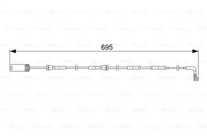 Датчик зносу гальмівних колодок Bosch 1987473050