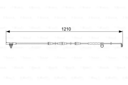 Датчик зношування колодок Bosch 1987473054