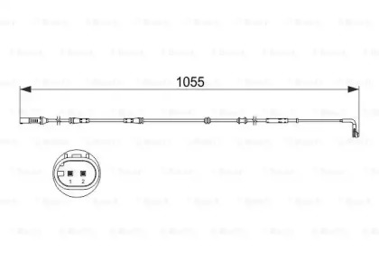 Датчик зносу гальмівних колодок (задніх) BMW 7 (F01-F04) 08-15 Bosch 1 987 473 507