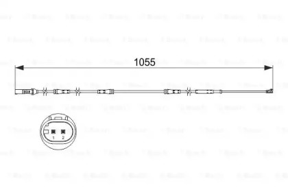 ДАТЧИК ЗНОШУВАННЯ ДИСК.КОЛ.ЗАД Bosch 1987473508