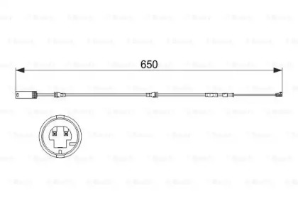 Датчик зносу гальмівних колодок (передніх) BMW 3 (E90) 04-11 Bosch 1 987 473 513
