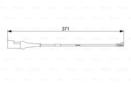 ДАТЧИК ЗНОШУВАННЯ ДИСК.КОЛ.ЗАД Bosch 1987473576