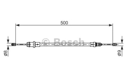 Трос гальма Bosch 1987477565