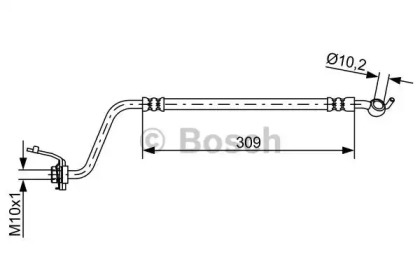 Тормозной шланг Bosch 1987481890