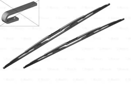 Комплект щіток склоочисника Bosch 650/550мм 3397001539