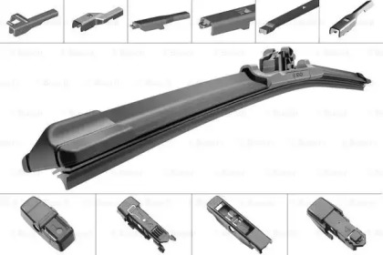 Безкаркасна щітка склоочисника Bosch AeroTwin Plus 750мм 3397006954