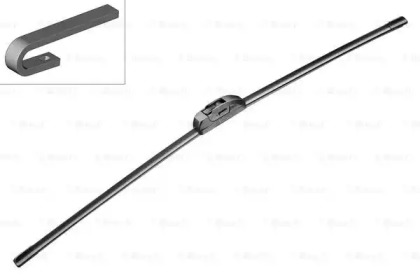 Безкаркасна щітка склоочисника Bosch AeroTwin 600мм 3397008843