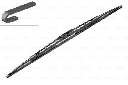 Каркасна щітка склоочисника Bosch Twin 700мм 3397018170