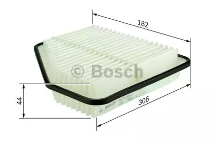 Фільтр повітряний Honda Civic VIII 2.2 CTDi 05- Bosch F 026 400 160
