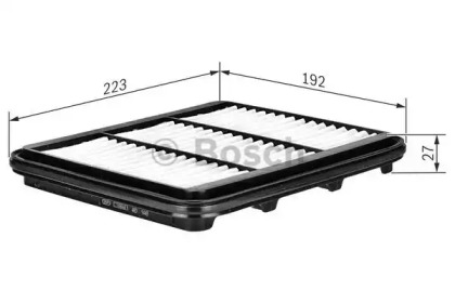 Фільтр повітряний Bosch F026400167