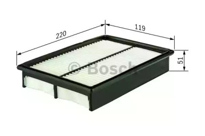 Фильтр повітря (РОЗПРОДАЖ) Bosch F026400169
