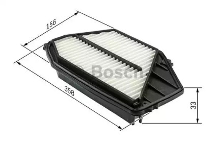 Фільтр повітряний Bosch F026400349