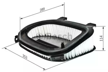 Фільтр забору повітря Bosch F026400366