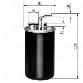 Фільтр паливний Bosch F026402827