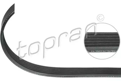 Поліклиновий ремінь TOPRAN 400 155