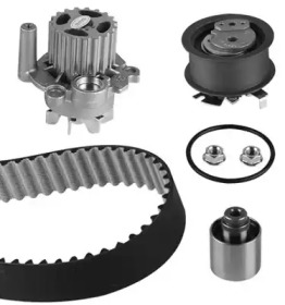 Комплект ГРМ + помпа VW Caddy/T5/Golf/Passat/Skoda/Seat/Audi 1.4TDI/1.9TDI/2.0SDI 03-(120x30)(PA879) GRAF KP879-1