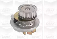 Помпа води Opel Astra F/Kadett E/Omega A/Vectra A/Ascona C 1.6/1.8/2.0 84-98 (21z) (B/B) (8 лоп) GRAF PA325