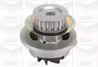 Помпа води Opel Corsa A/Kadett E/Vectra A/Ascona C 1.4i/S/Si/1.6i/GSI 86-95 (19z) (B/B) (8 лоп) GRAF PA443