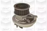 Помпа води Opel Astra F/G/Vectra A/B/Kadett E 1.7D/TD/1.8i 16V/2.0i 16V 88-00 (25z) (B/B) (8 лоп.) GRAF PA572