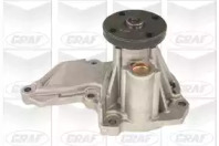 Помпа води Ford Fiesta IV/V/Focus/Fusion 1.25/1.4/1.6 95-/Mazda 2 03-05/Volvo 05-07 (R/B) (6 лоп) GRAF PA612