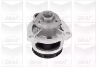 Помпа води Opel Astra G/Vectra B/C/Zafira A/Omega B 2.0DI/DTI/2.2DTI 96-06 (B/B) (8 лоп) GRAF PA730
