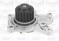 Помпа води Hyundai Accent/Elantra/Santa Fe/Tucson/Kia Sportage 1.5/2.0CRDI 01-08 (20z) (R/B) (6 лоп) GRAF PA829