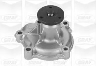 Помпа води Opel Astra G/H/J/Combo/Corsa C/D/Zafira 1.7CDTI/DTI 00- (R/B)(7 лоп)(d центр.шківа=30mm) GRAF PA834
