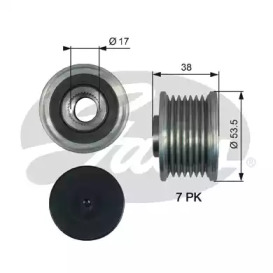 Механизм свободного хода DriveAlign® Gates OAP7190