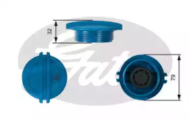 Крышка радіатора Gates RC228