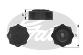 Крышка радіатора Gates RC229