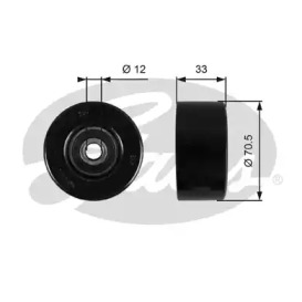 Ролик DriveAlign® Gates T36762