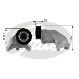 Ролик DriveAlign® Gates T38272