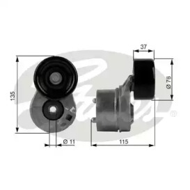 Ролик DriveAlign® Gates T38431