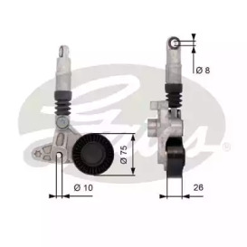 Ролик DriveAlign® Gates T39099