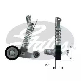 Ролик DriveAlign® Gates T39373