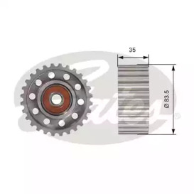 Ролик PowerGrip® Gates T42100