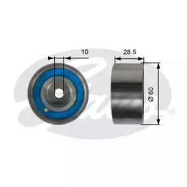 Ролик PowerGrip® Gates T42226